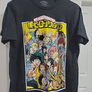 My Hero academia graphic T and Studio ghibli sweater